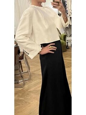 Dolce & Gabbana Gold Cropped Open Jacket